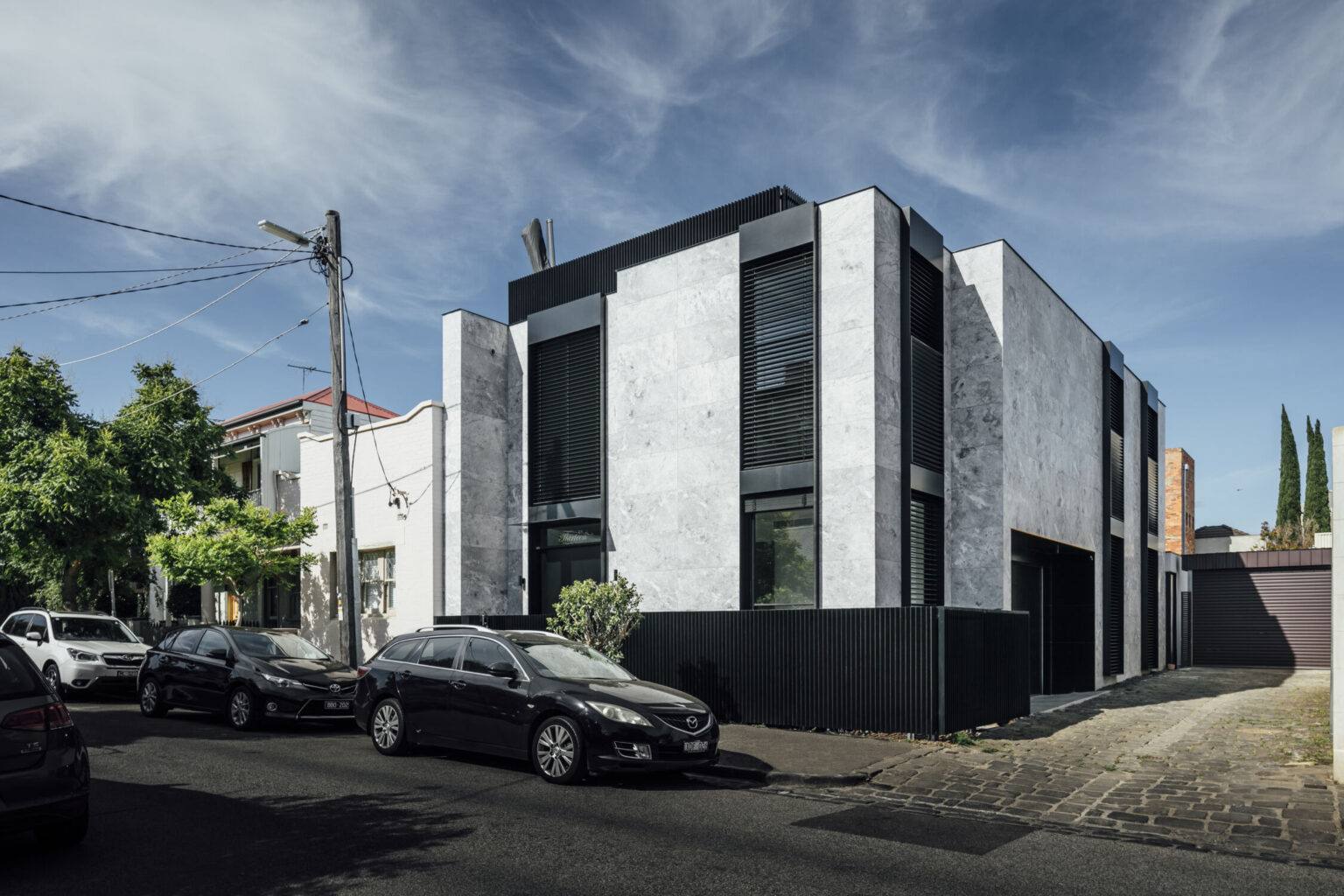 Frontage of Custom Home in South Melbourne