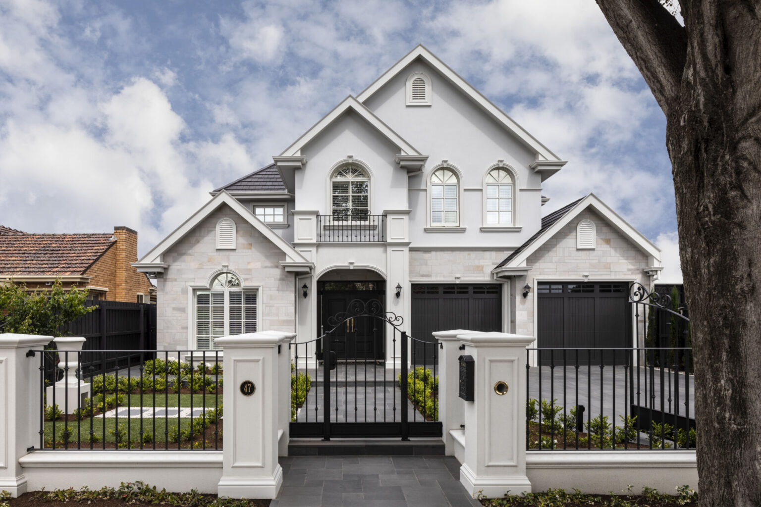 Front American Hampton Style Exterior