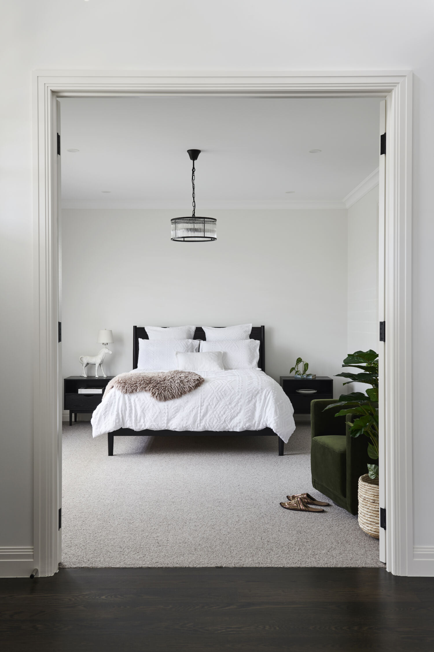 Designer bedroom by APC Build.