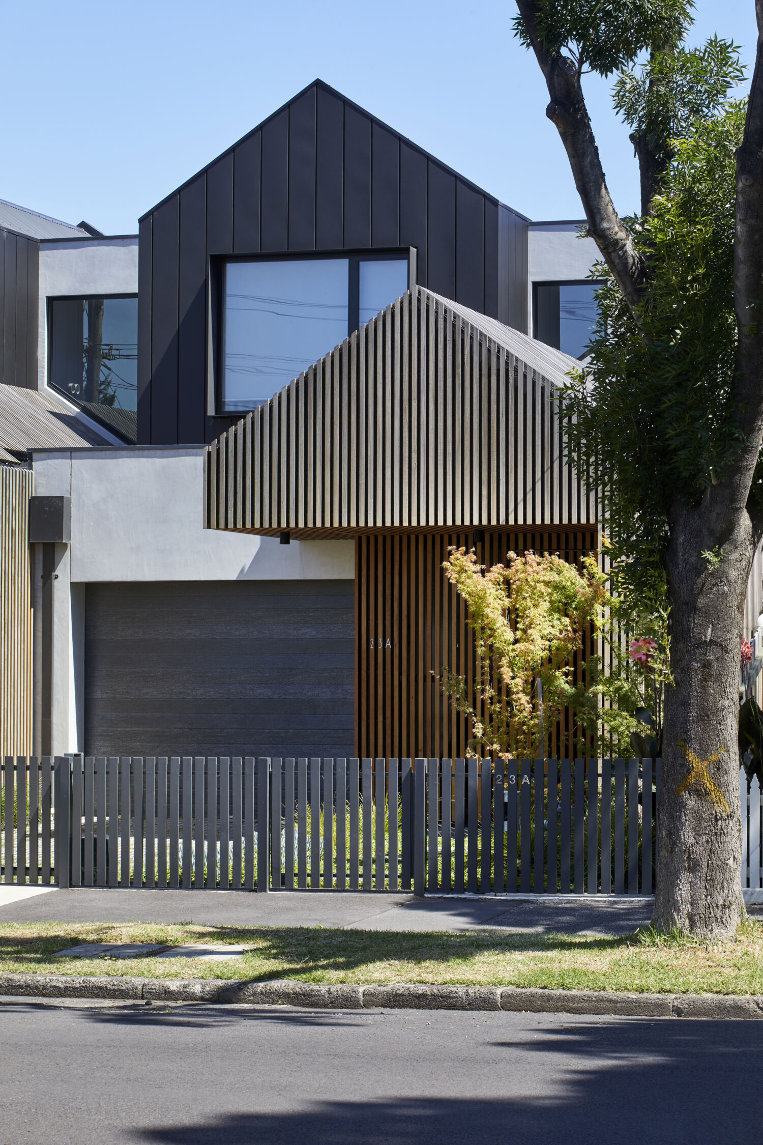 Exterior with timber cladding