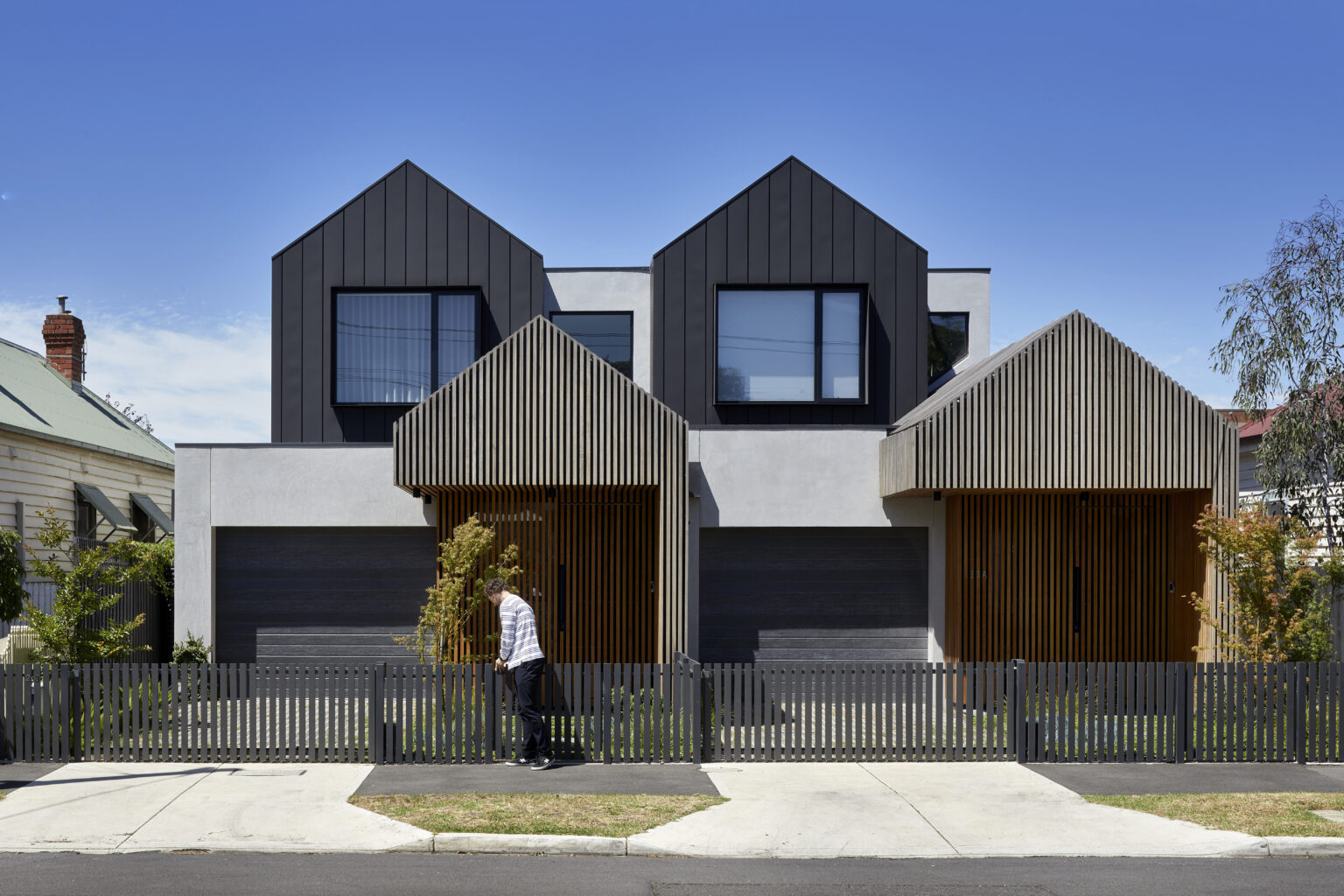 Contemporary Side By Side Townhouses in Flemington