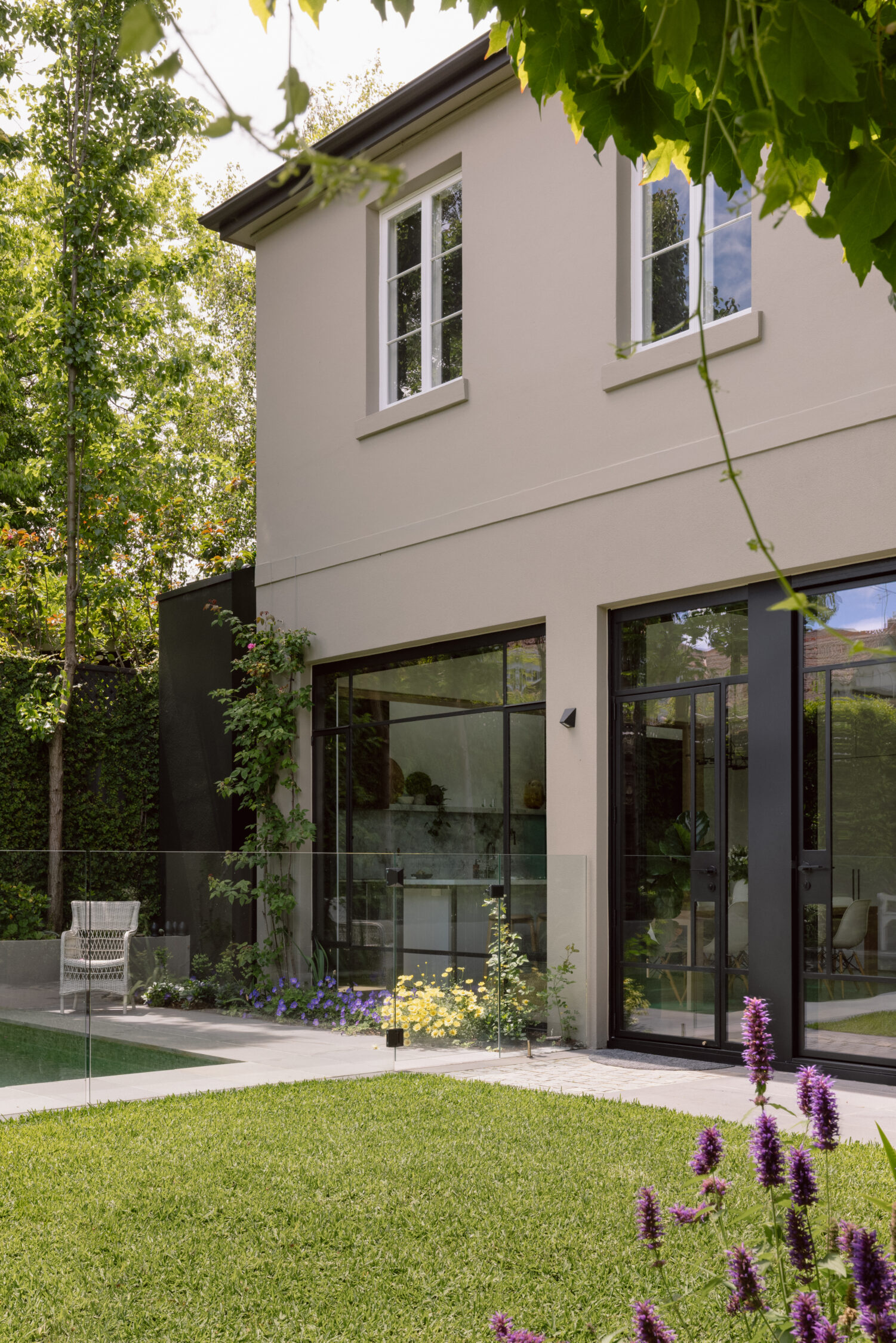 Rear Exterior Renovated house