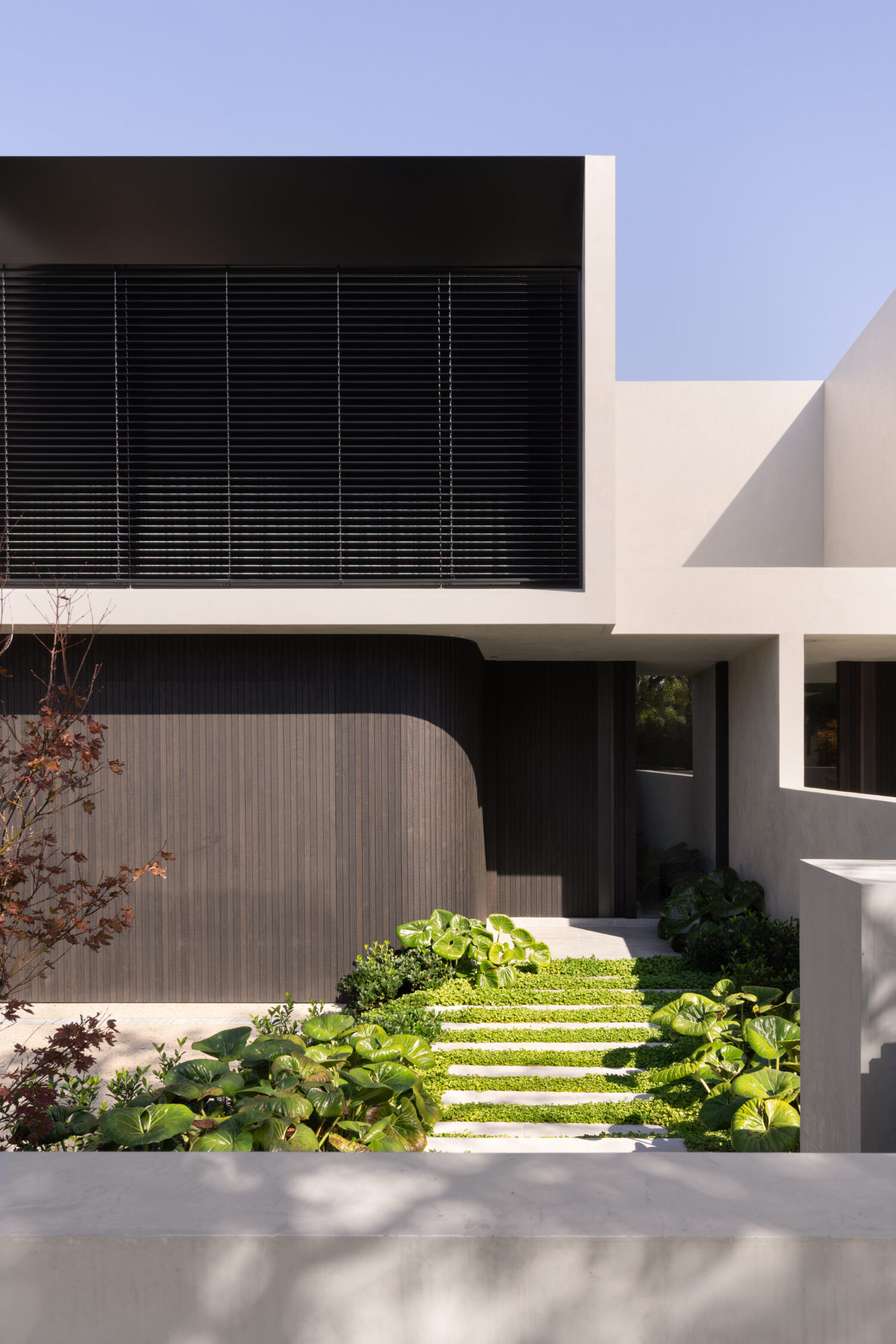 Architectural custom home built by APC Build
