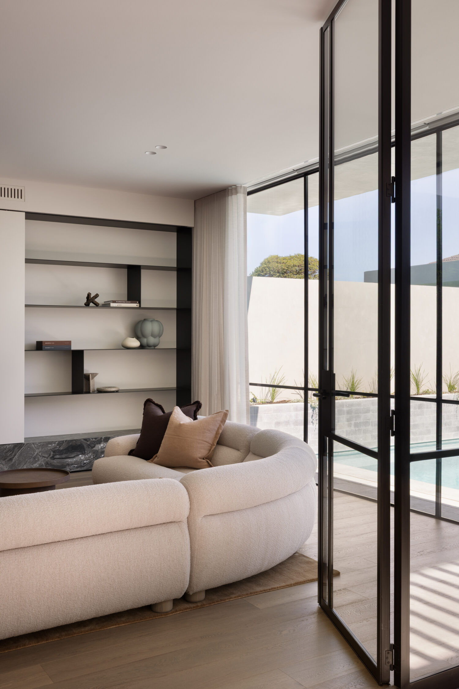 Architectural custom home built by APC Build