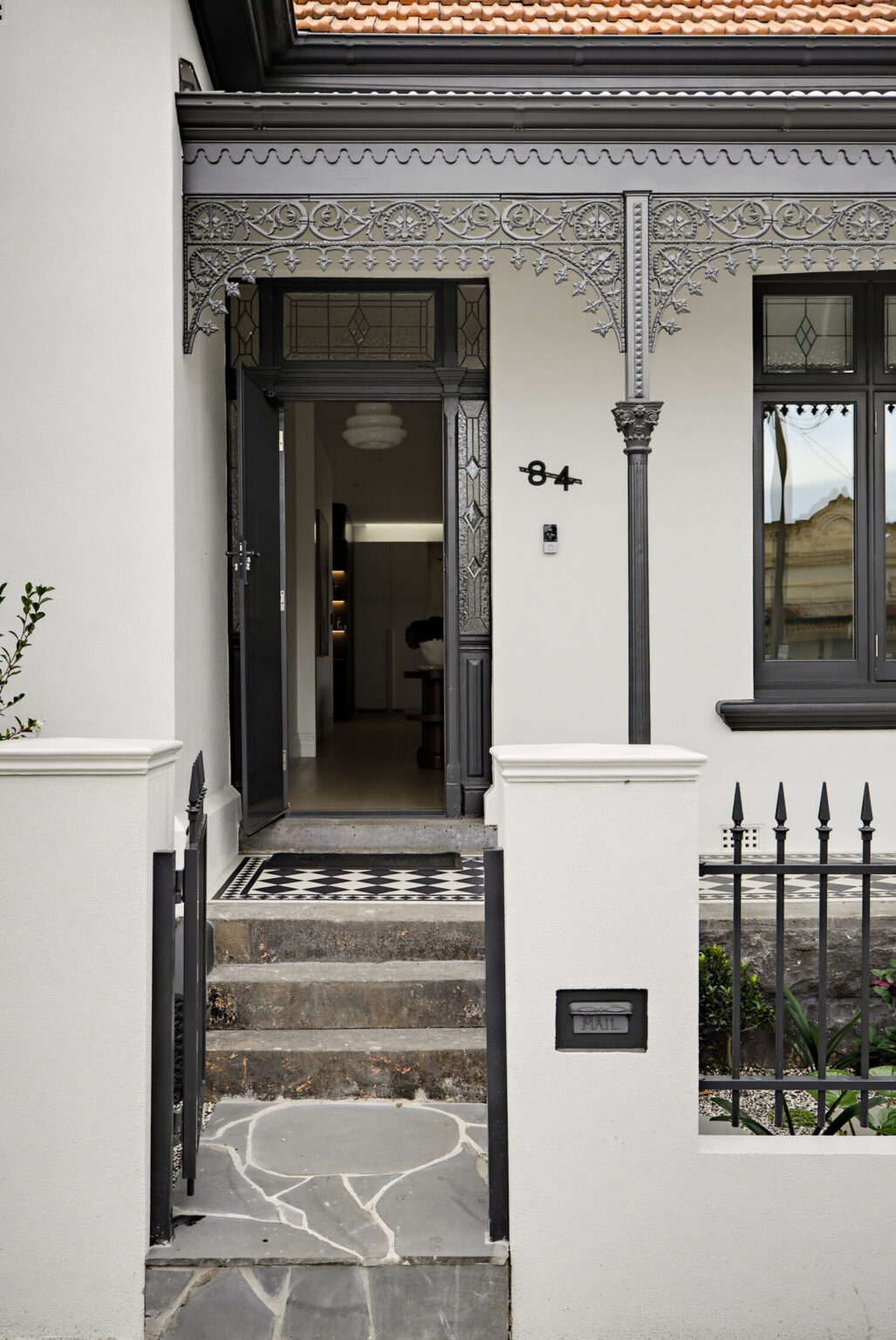 Front restored Home in Carlton
