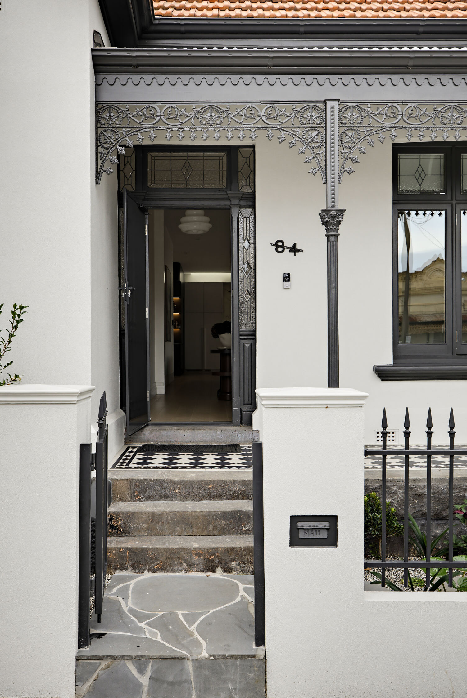 Front restored Home in Carlton